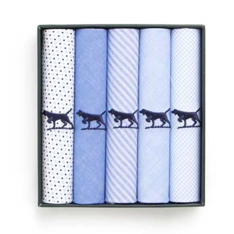 Rodd & Gunn Gunner Handkerchief 5 Pk image number 1